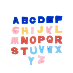 SPONGE SHAPES ENGLISH LETTERS