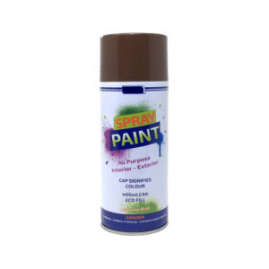 SPRAY PAINT BROWN