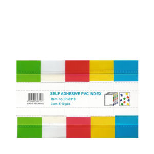 SELF ADHESIVE PVC INDEX MIX COLOR 3CM 1X10 3875-012