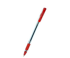 CELLO FINE GRIP PEN RED