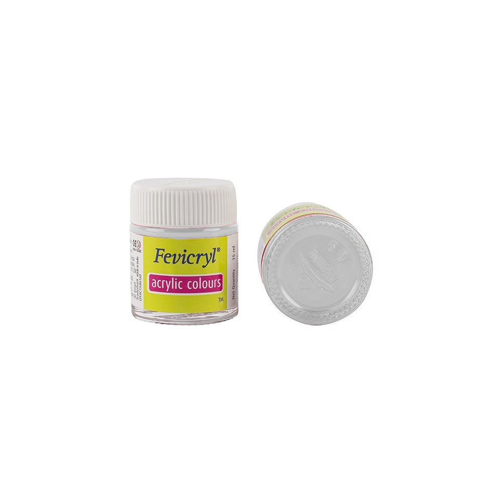 Fevicryl Acrylic Colour – 15ml (Lemon Yellow)