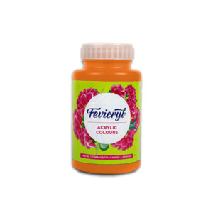 FEVICRYL PAINT 1 LITER ORANGE