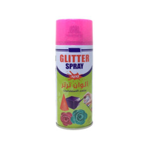 GLITTER SPRAY PAINT 6PCS/BOX (MAGENTA)